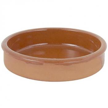 Cazuela de Barro Cerámica 10 cm Apta para Vitrocerámica, Inducción y Gas