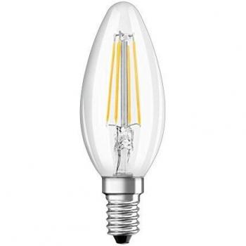 Osram Retrofit Classic B Lámpara LED E14, 4 W, Blanco, No Regulable