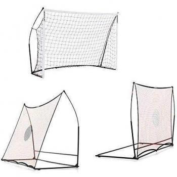 QuickPlay Elite Combo Fútbol GOL Rebounder 3 en 1