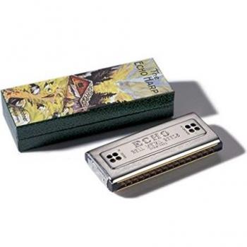 Hohner Echo Harp 64 Tremolo Harmonica C/G - Double Voice 2x32