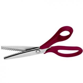 Clauss 00107 - Tijeras de sastre, mango de plástico, 21 cm, color magenta