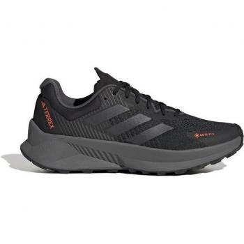 Adidas Terrex Soulstride Flow GTX Zapatilla Trail Hombres - Negro, Gris
