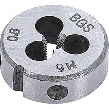 Filiera M10 x 1,0 x 25 mm BGS - Acero para herramientas