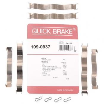 Kit de accesorios para pastillas de freno de disco QUICK BRAKE 109-0937