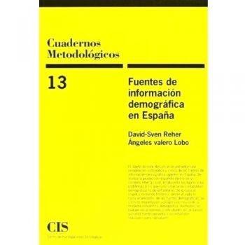 Fuentes de información demográfica en España: 13