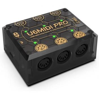 CME U6 MIDI Pro USB Interface with Router, Filter, and 3-in-3-out Functionality