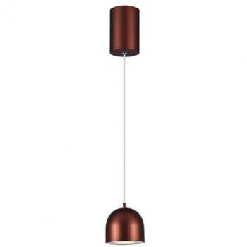Lámpara LED Cilíndrica de Metal 8.5W Color Cobre 3000K Regulable