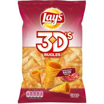 Lay'S Bugles 3D'S Bacón, 100g