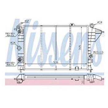 Radiador de refrigeración del motor NISSENS 630551, compatible con múltiples modelos de vehículos, fabricado en aluminio y plástico, con alta eficiencia térmica, diseño optimizado para una fácil instalación y durabilidad garantizada