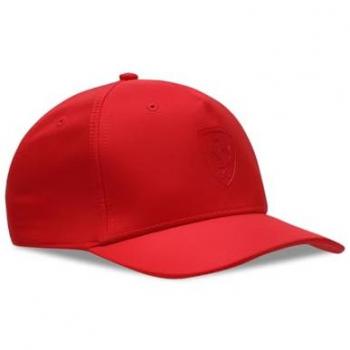 Gorra Puma Estilo Ferrari LC Roja Unisex 2024, Casual, Poliéster