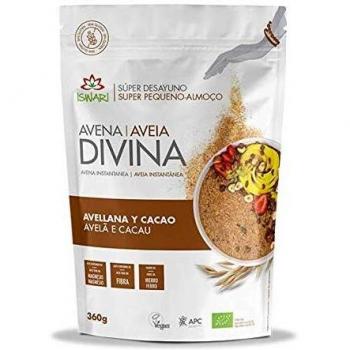Iswari Organic Divine Oatmeal with Hazelnut and Cocoa 360g