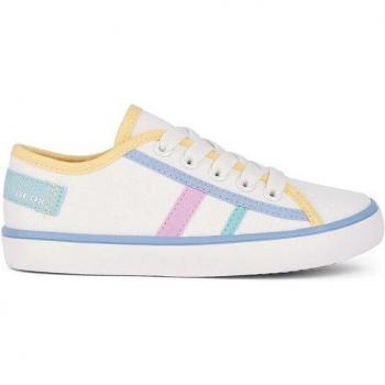 Zapatillas Geox Gisli Niña Blanco/Amarillo
