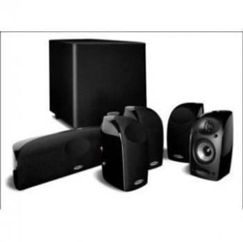 Home Cinema 5.1 - Polk Audio TL1600, 180W, Bass Reflex, Negro