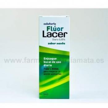 LACER Colutorio Fluor Diario 0,05% Sabor Menta 500ml