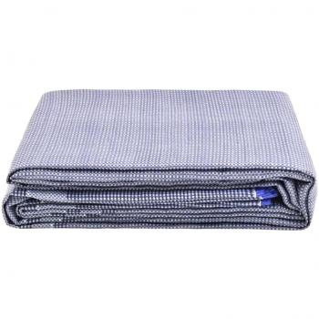 Alfombra para Tienda de Campaña 700x300 cm Toldo Caravana Patio Color Azul, Gris, Gris oscuro y más