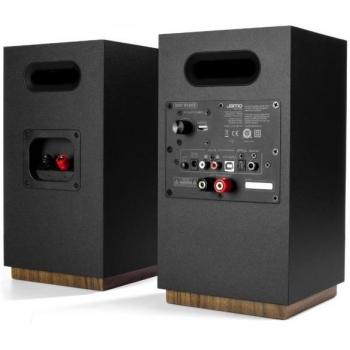 Altavoz Jamo S 801 PM Negro - Par de Altavoces Activos con Conectividad Bluetooth, Potencia de 80W, Woofer de 4 y Tweeter de 1, Diseño Compacto y Elegante