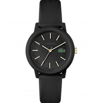 Reloj Lacoste Ladies 12.12 de silicona negro