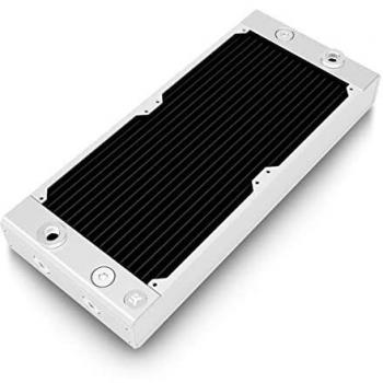 EK-Quantum Surface P280M X-Flow - Radiador de Cobre, 8 x G1/4, 44mm, Color Blanco