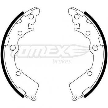 Juego de zapatas de freno TOMEX TX 23-18