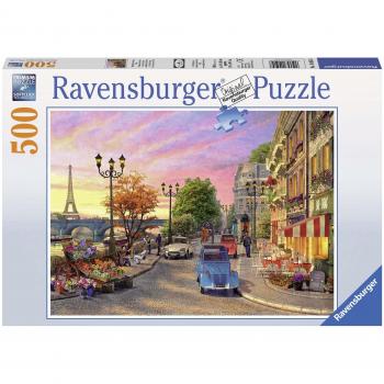Puzzle Ravensburger 14505 - Serata en París - 500 Piezas