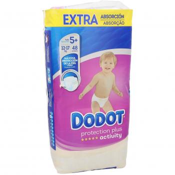 Dodot - Pañales Activity Extra t-5, 13-19 kg, 48 unidades