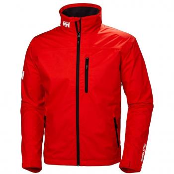 Helly Hansen Crew Jacket, Hombre, Cherry Tomato, 2XL