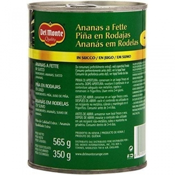 Del Monte - Piña en rodajas - 560 g