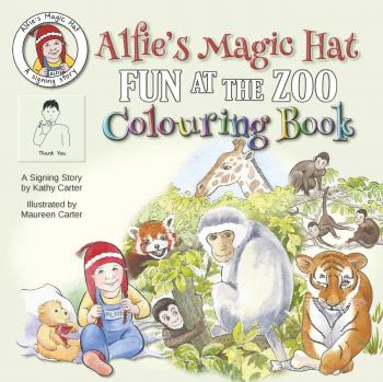 Libro para Colorear El Sombrero Mágico de Alfie - Diversión en el Zoológico