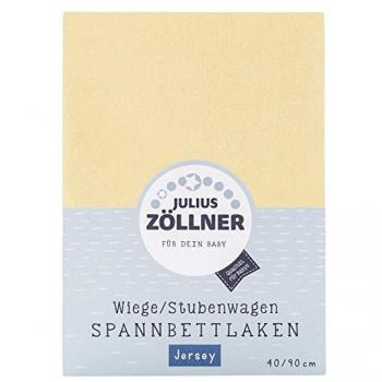 Julius zollner sabana bajera para cuna 90x 40cm y moises en diferentes colores amarillo platano