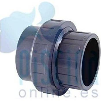 Fluidra 02329 - Enlace 3 piezas pvc encolar d32