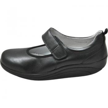 Zapatos Laborales Lumel para Mujer, Modelo 256-5672 S, Color Negro, Mocasines con Plantilla Extraíble
