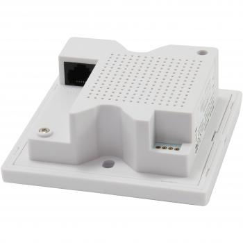 Punto de Acceso Inalámbrico LevelOne WAP-6221 con POE, Velocidad hasta 300Mbps, Montaje en Roseta de 86x86mm y Funciones Multiples: Router/AP/Cliente/WDS