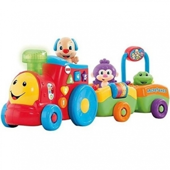 Fisher-Price - Tren Interactivo de Perrito