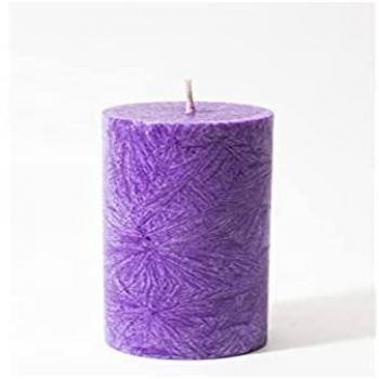 Vela Pilar Cilíndrica Violeta 1ud Kerzerman