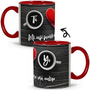 LolaPix Taza San Valentín con Frases de Amor