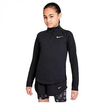 Camiseta de Manga Larga Nike Dri-Fit para Chicas - Negro