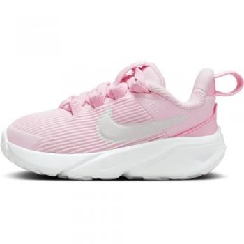 Nike Star Runner 4 Zapatillas de running para niños, color rosa, talla 31.5, material poliéster