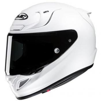 HJC Casco Integral RPHA 12 Blanco Perla, tipo: casco integral, características: diseño aerodinámico, sistema de ventilación avanzado, interior desmontable y lavable, pantalla anti-rayaduras, homologación ECE 22