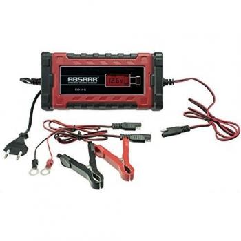 Cargador de Batería Absaar EVO 4.0L 12V/6V, 2A/4A, Litio, Color Rojo y Negro