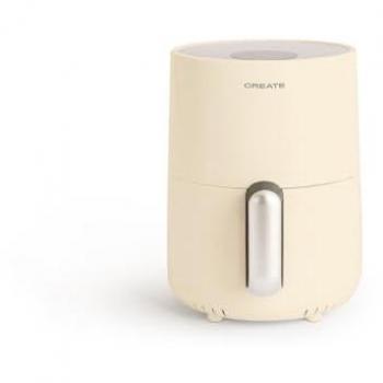 Freidora de aire sin aceite 1,5L 900W BPA Free con cesta antiadherente y selector de temperatura hasta 200º