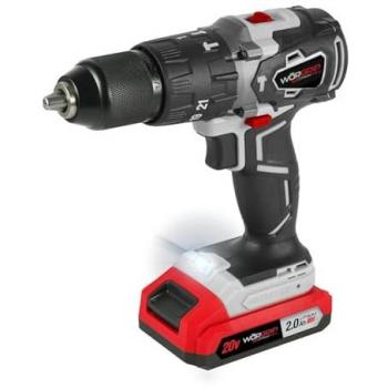 Taladro Percutor Worgrip 20V 2.0Ah Brushless