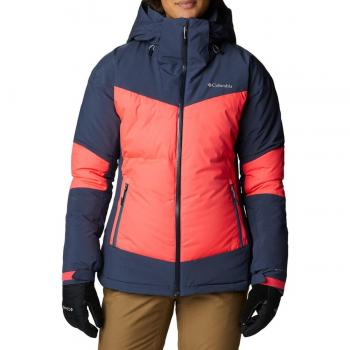 Chaqueta Columbia Wildcard II Down Omni-Heat Infinity rosa azul marino mujer - L