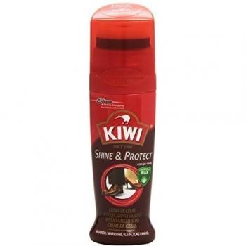 KIWI - Crema de ceras - Autolucidante liquido marrón - 75 ml