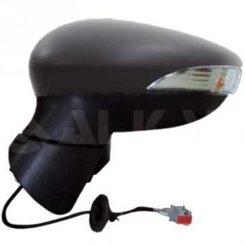 Retrovisor Alkar 6122394 - Espejo retrovisor exterior para automóvil, lado derecho, con cristal convexo y base de montaje incluida