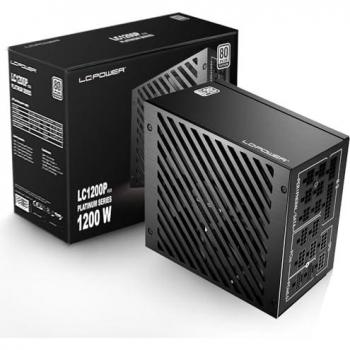 Fuente de Alimentación LC-Power Platinum Pro 1200W V3.1 Modular ATX 80 PLUS Platinum