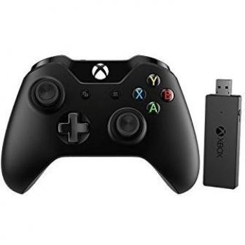 Microsoft Xbox One + Wireless Gamepad Xbox One Negro - Volante/mando
