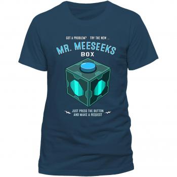 Rick and Morty Meeseeks Box Camiseta Azul Marino M