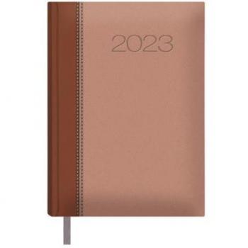 Dohe Agenda Orleans Personal Día Página 2024, 14x20cm, Color Marrón Camel