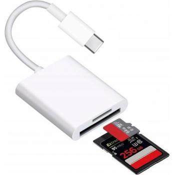 Adaptador Lector de Tarjetas USB-C Micro SD/TF