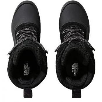 The North Face Men's Chilkat V Lace Waterproof Winter Boots - Black - Size 43